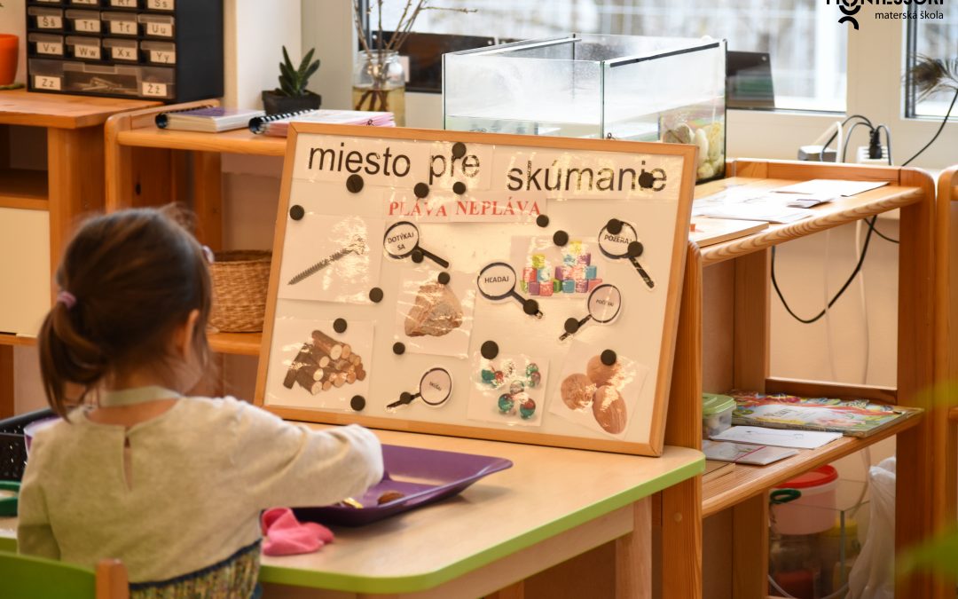 Šesť princípov montessori pripraveného prostredia